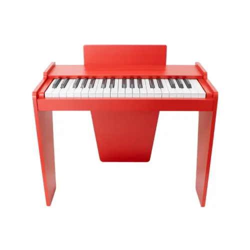 Piano rojo de 37
