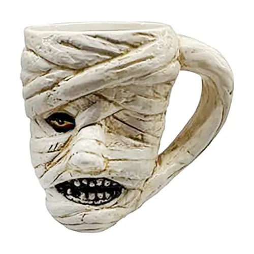 Taza de cerámica diseño momia