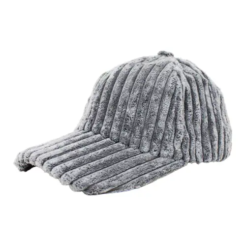 Gorra de pana grisoscuro