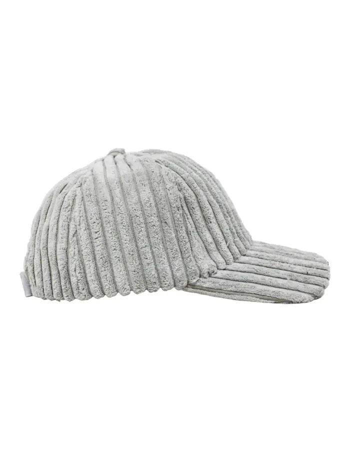 Gorra de pana gris claro - Image 2