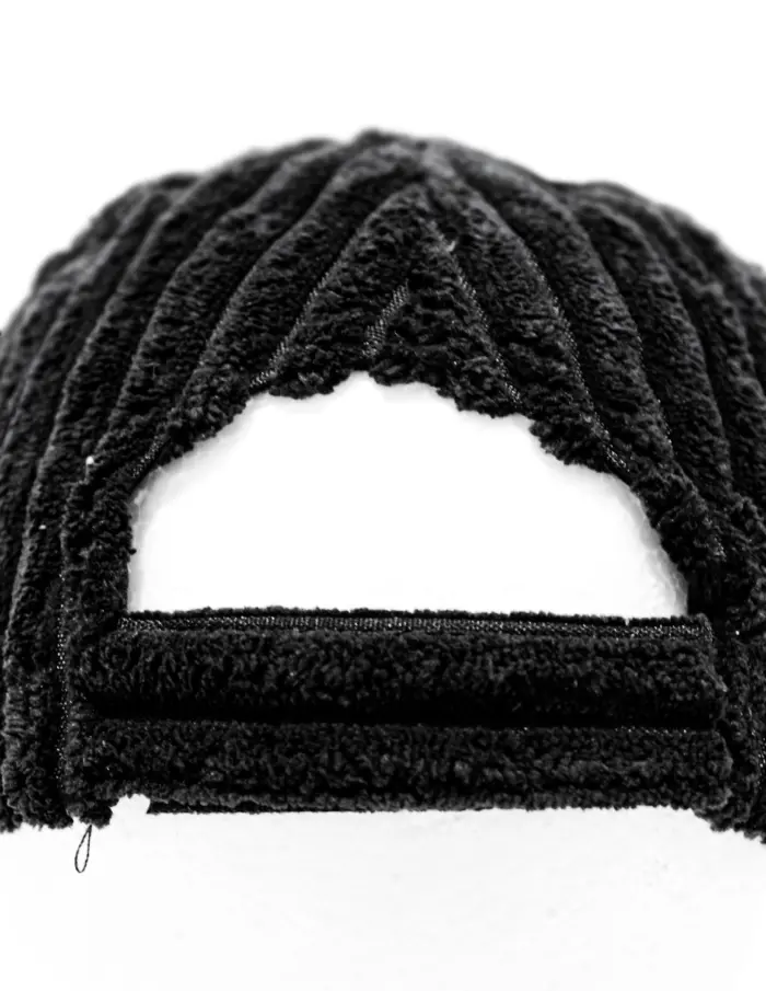 Gorra de pana negra - Image 4