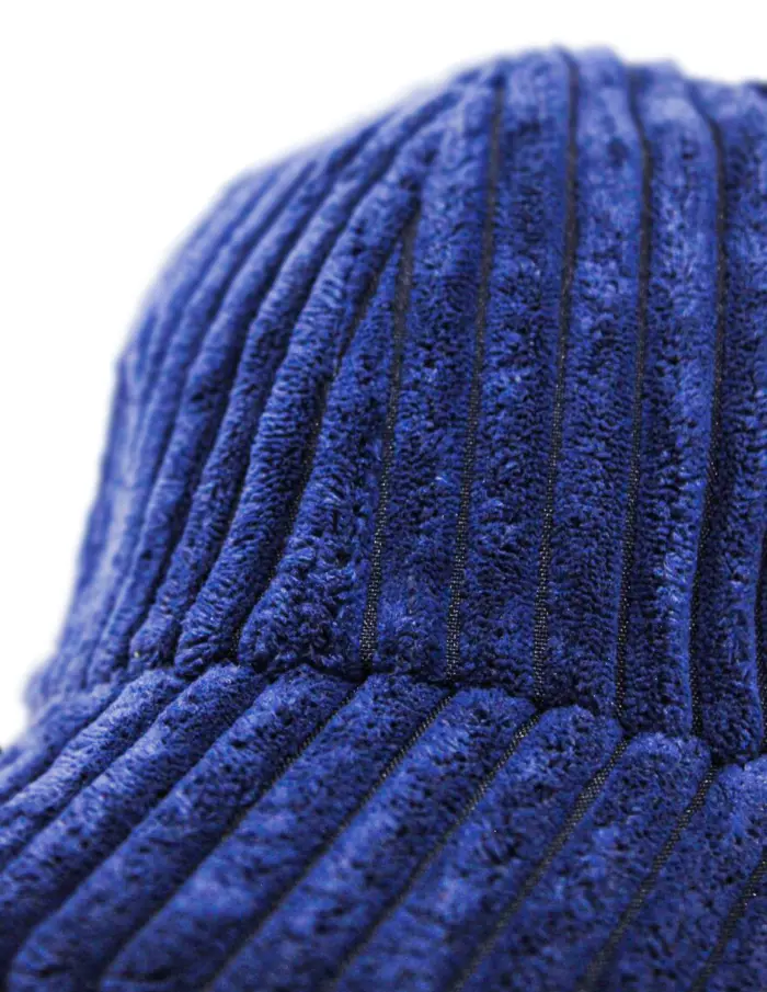 Gorra de pana azul marino - Image 3