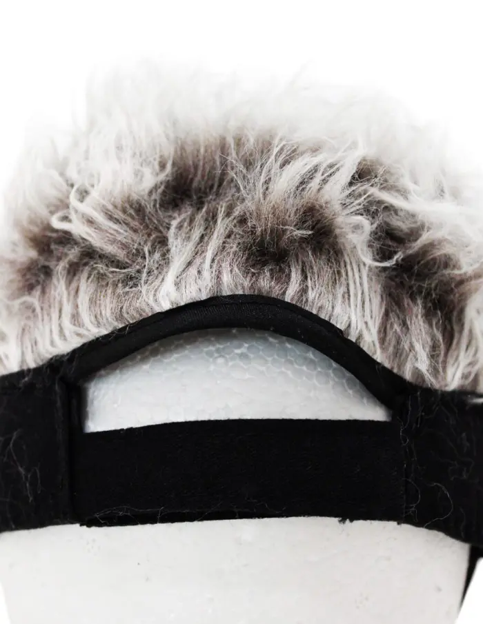 Visera negra con peluche - Image 4
