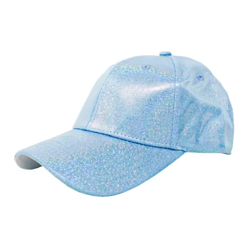 Gorra azul brilloso
