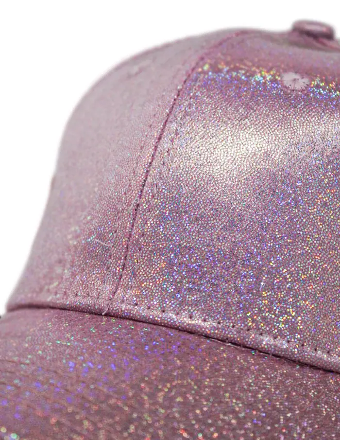 Gorra rosa brilloso - Image 3