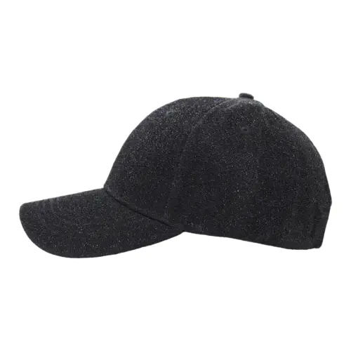 Gorra negra brilloso