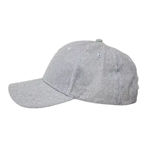 Gorra plata brilloso
