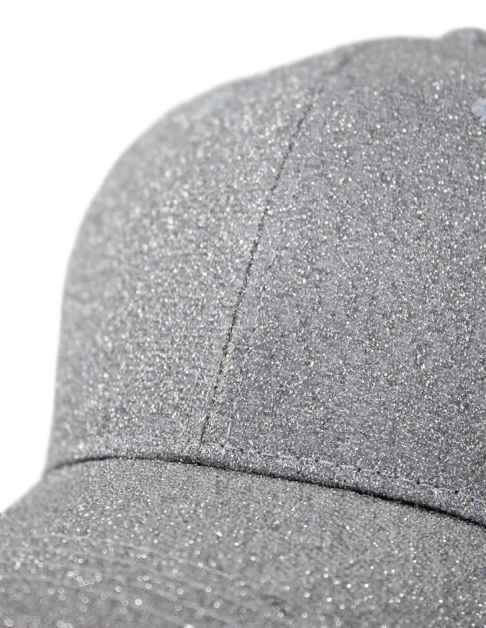 Gorra plata brilloso - Image 3