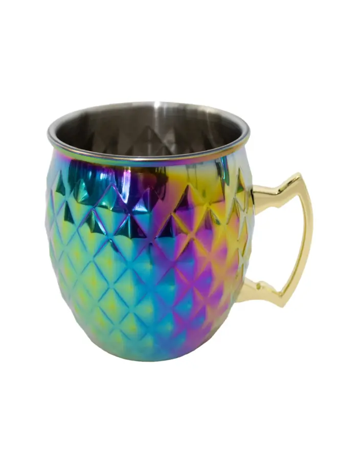 Taza de acero inoxidable multicolor de 550ml - Image 2