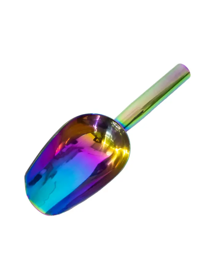 Cuchara de acero inoxidable para hielos multicolor - Image 2