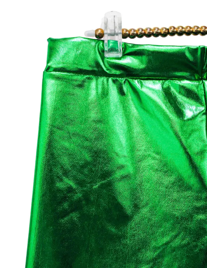 Short metálico verde talla S de 32x30x0.1cm - Image 2