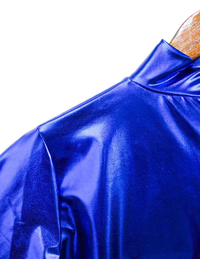 Overol para adulto de licra azul talla S de 80x130x0.1cm - Image 2