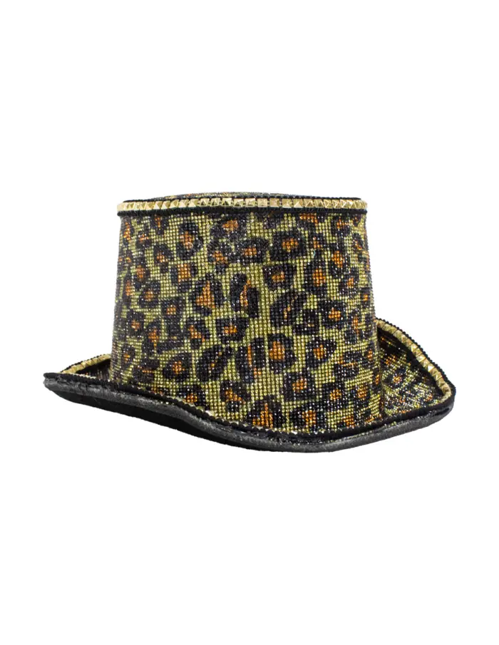 Sombrero diseño animal print diamantado - Image 2