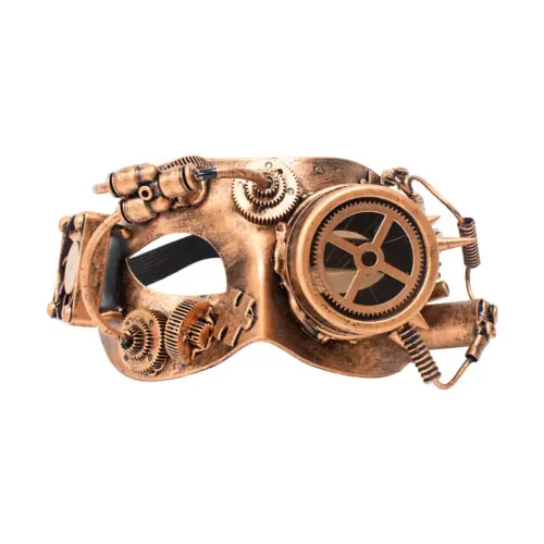 Antifaz diseño industrial cobre