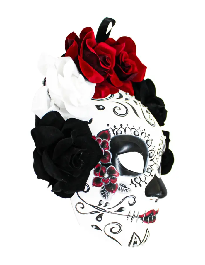 Mascará diseño catrína con sombrero de26x28x10.5cm - Image 2