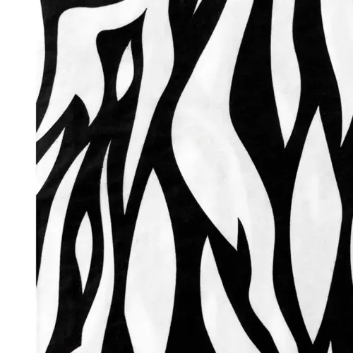 Paquete de servilletas de papel blanca con rayas negras diseño tigre con 20 piezas de 33x33cm