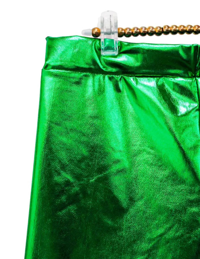 Short metálico verde talla M de 34x32x0.1cm - Image 2
