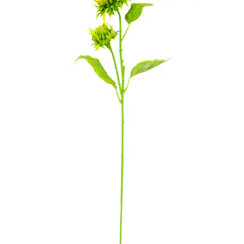 Vara con 2 girasoles amarillos de 11x87x0.1cm