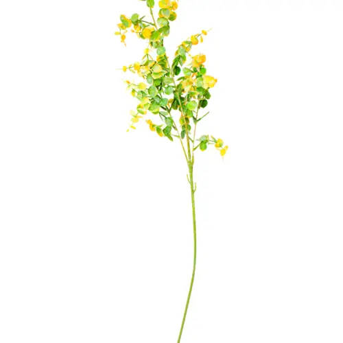 Ramo de follaje amarillo de 23x82x0.1cm