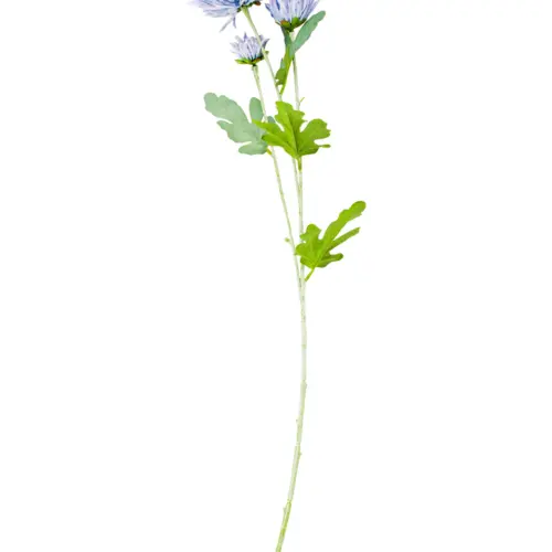 Vara con 3 flores púrpura de 12x78x0.1cm