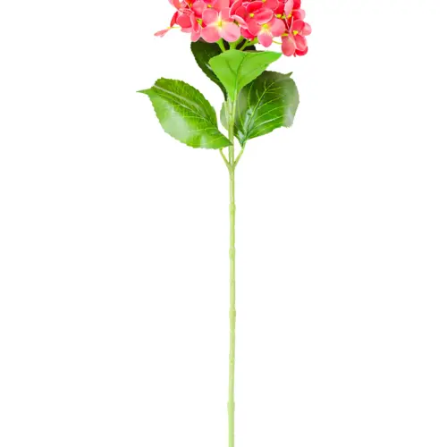 Vara de hortensia roja de 18x66x0.1cm