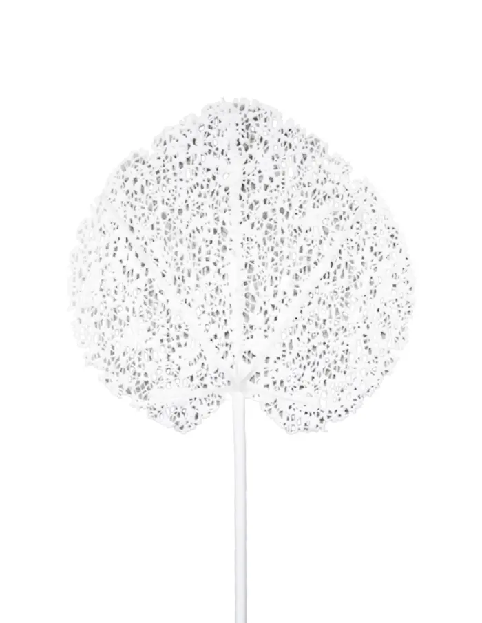 Vara de hoja artificial blanca - Image 2