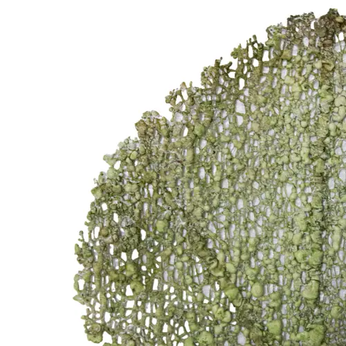 Vara de hoja artificial verde