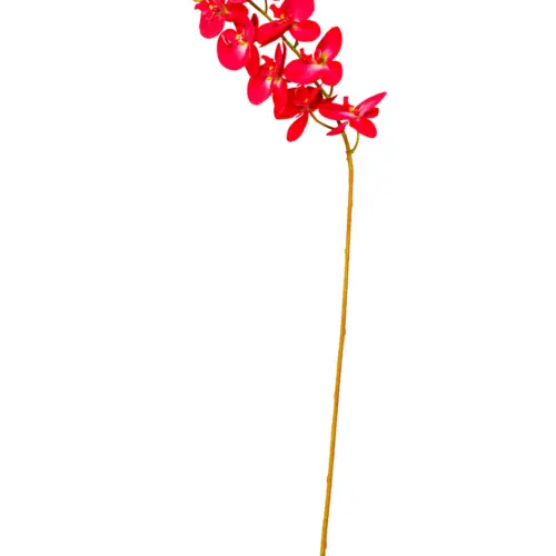 Vara de flor de orquidea roja de 17x110x0.1cm