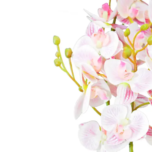 Vara de orquideas rosa de 15x75x0.1cm