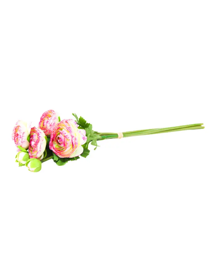 Ramo de flores de peonias blancas gaspeadas de 15x53x0.1cm - Image 2