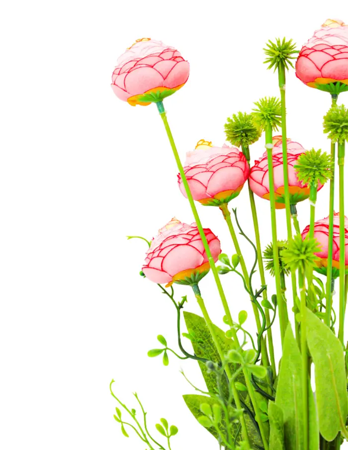 Ramo de flores de peonias rosa de 12x60x0.1cm - Image 2