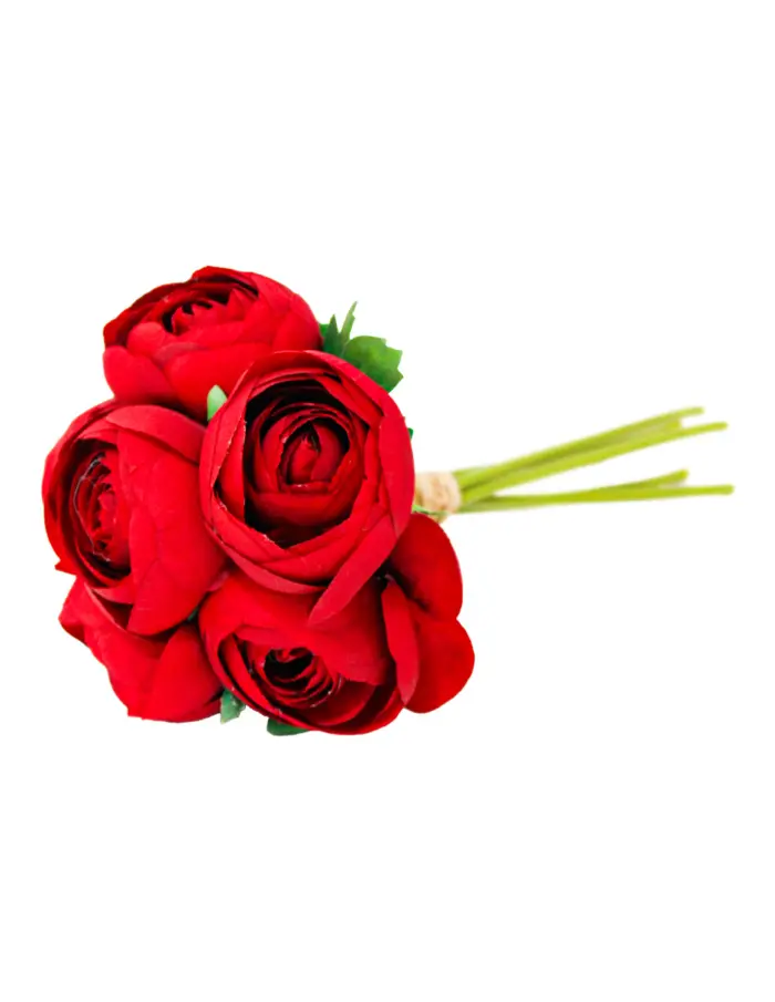 Bouquet de peonias rojas de 19x310.1cm - Image 2