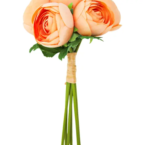 Bouquet de peonias durazno de 19×310.1cm