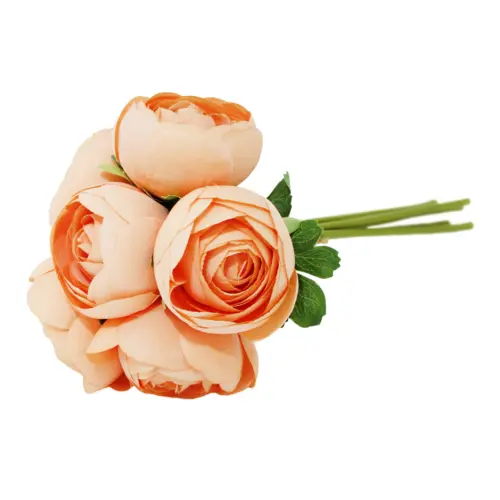 Bouquet de peonias durazno de 19×310.1cm