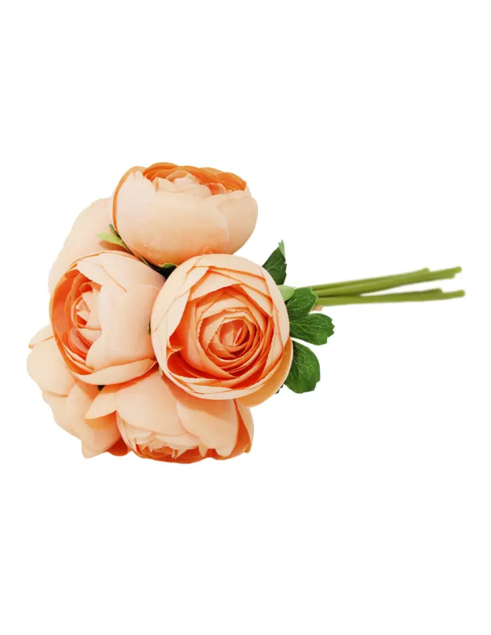 Bouquet de peonias durazno de 19x310.1cm - Image 2
