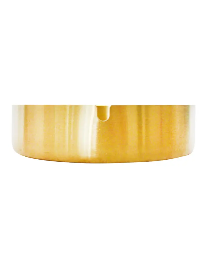 Juego de 4 ceniceros dorados - Image 3