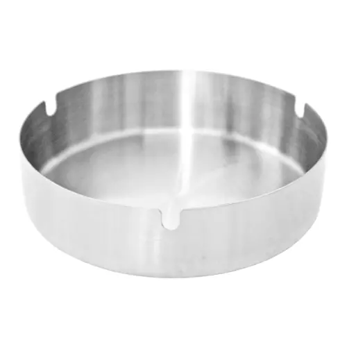 Juego de 4 ceniceros plateados