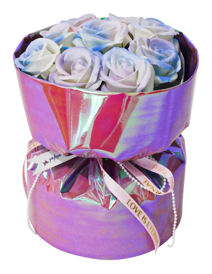 Bouquet de rosas iridiscentes - Image 3