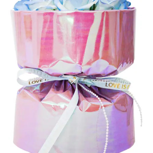 Bouquet de rosas azules