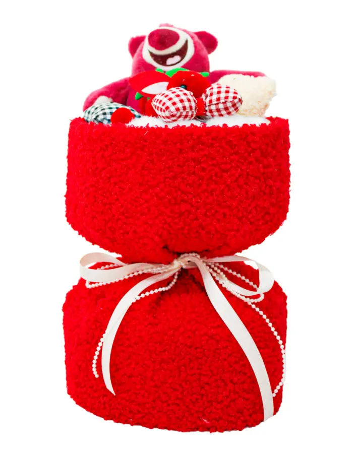 Display con muñecos rojos - Image 2