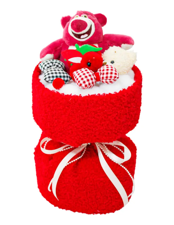 Display con muñecos rojos - Image 3