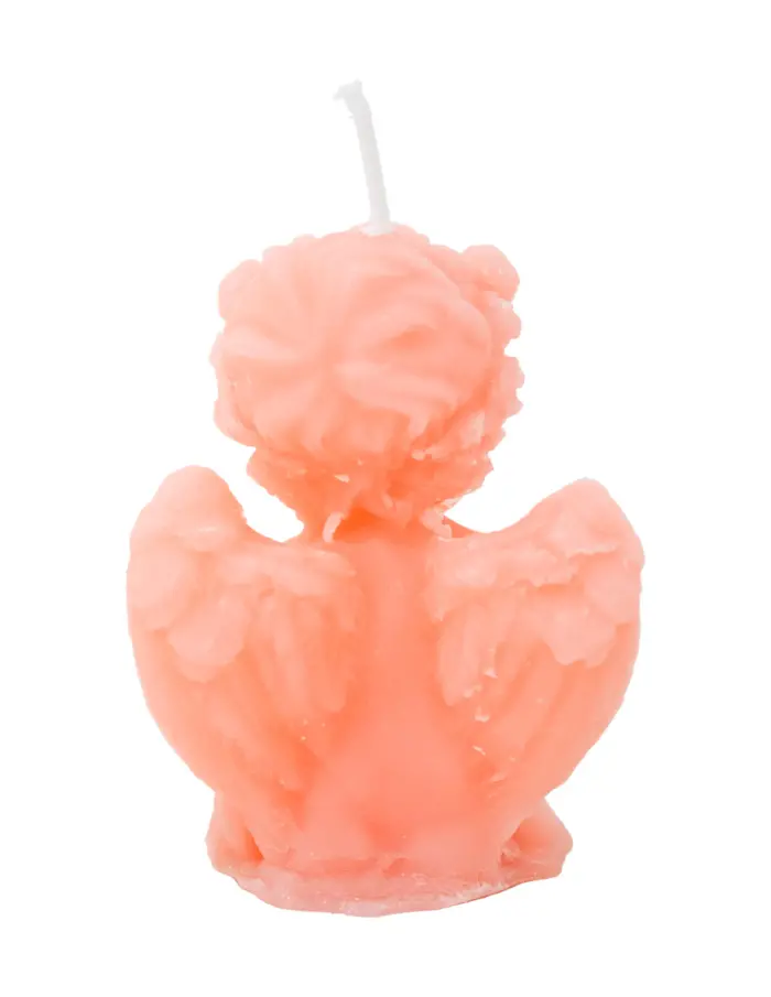 Vela decorativa diseño angel rosa de 4.5x5.5x7cm - Image 3