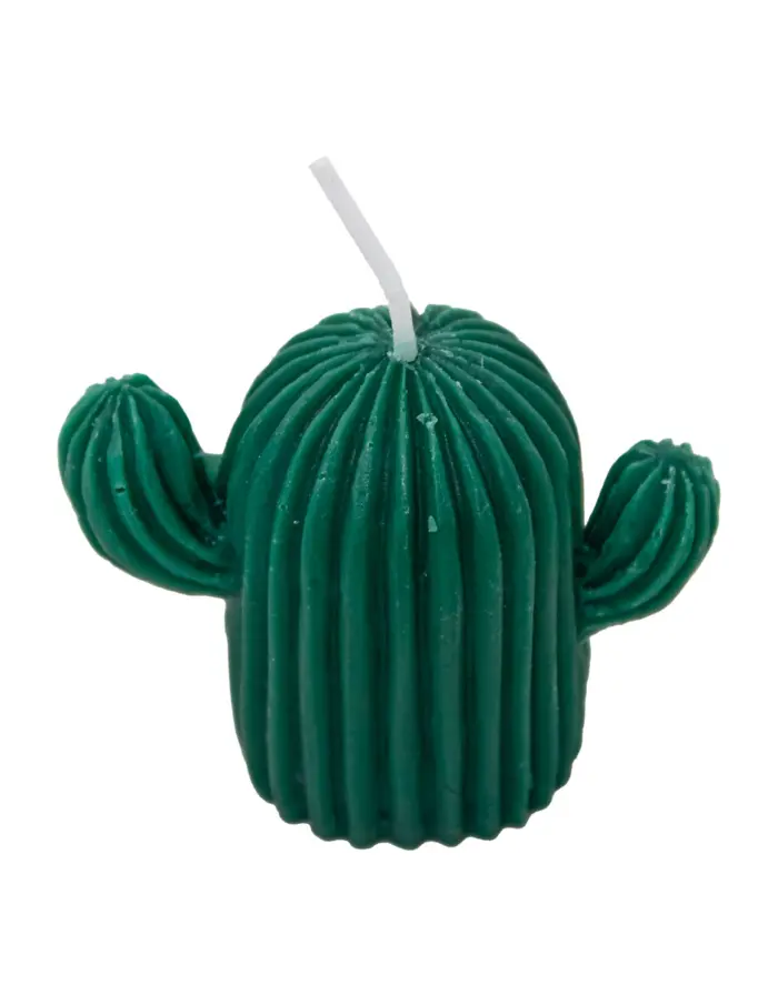 Vela decorativa diseño cactus verde de 3.8x6.5x5.2cm - Image 2