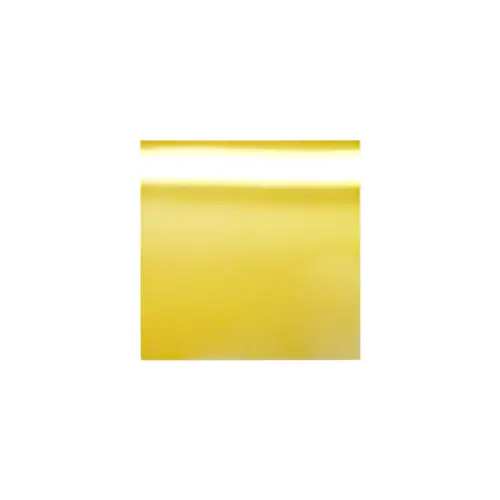 Porta vaso diseño espejo de acrílico dorado cuadrado de 12x12cm