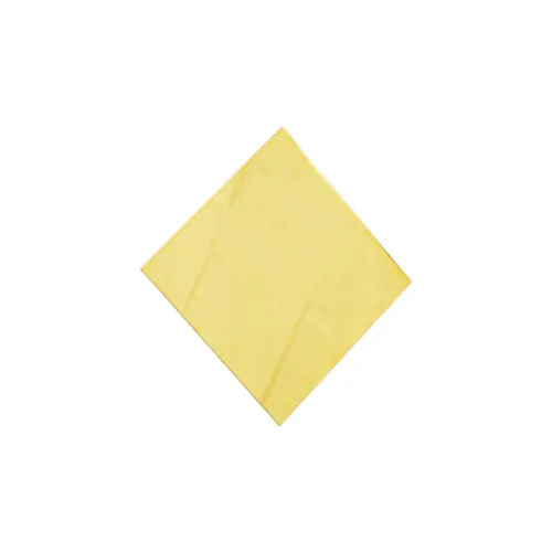 Porta vaso diseño espejo de acrílico dorado cuadrado de 12x12cm