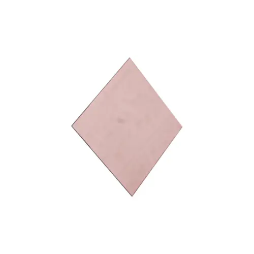 Porta vaso diseño espejo de acrílico cobre cuadrado de 12x12cm