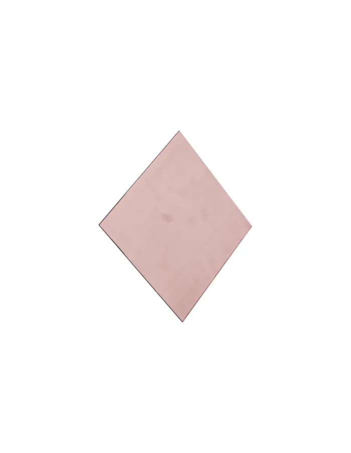 Porta vaso diseño espejo de acrílico cobre cuadrado de 12x12cm - Image 2