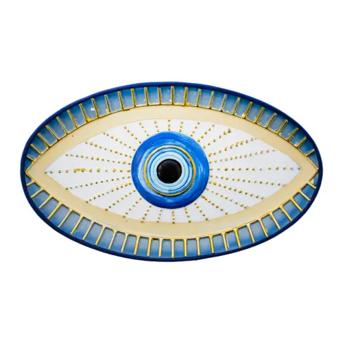 Ojo turco de resina de 20x12x2cm