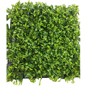 Tapete de follaje verde de 60x40cm