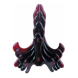 Portaplato color vino 33 cm